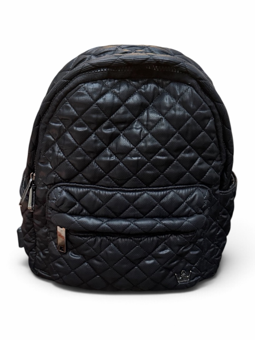 Oliver Thomas 24+7 Small Black Quilted Backpack